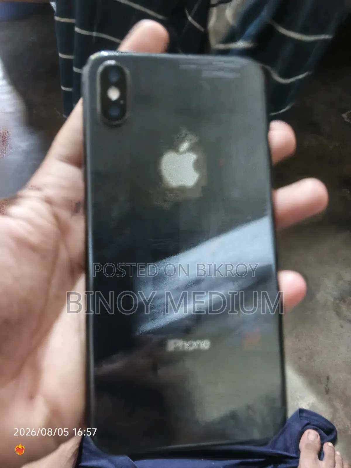 অ্যাপল আইফোন এক্স ২৫৬ জিবি ব্ল্যাক