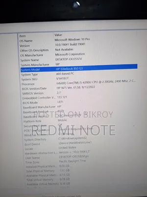 Laptop HP EliteBook 850 8GB Intel Core I5 SSD 512GB