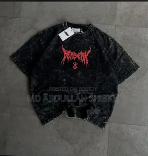 Premium Acid Wash Drop Shoulder T-Shirt