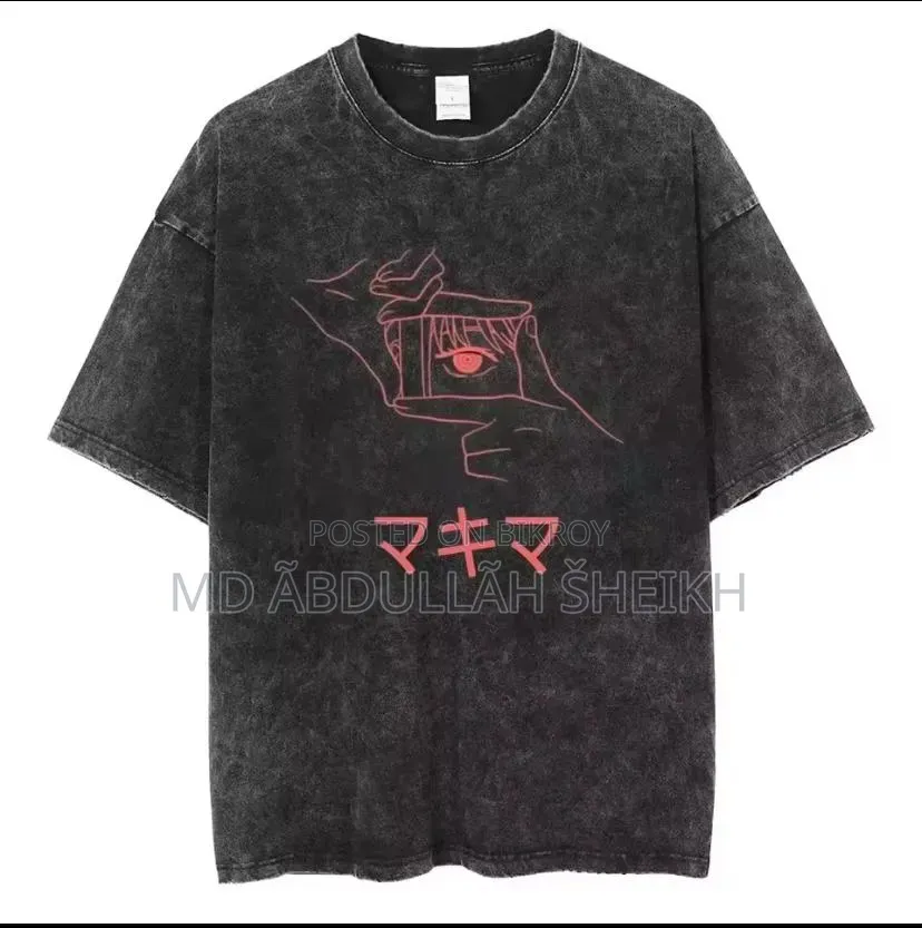 Premium Acid Wash Drop Shoulder T-Shirt