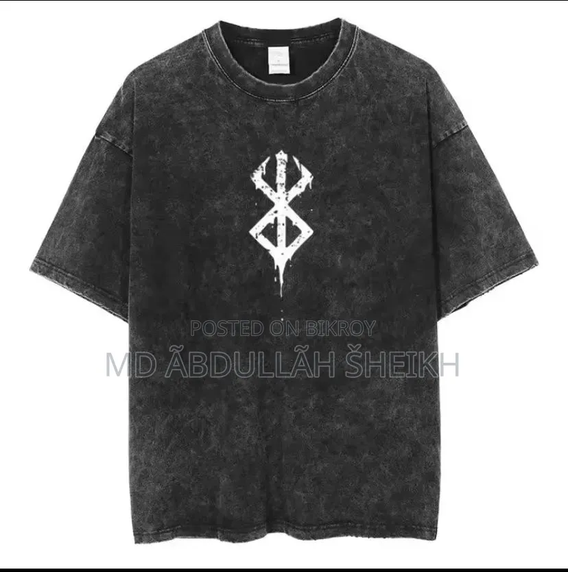 Premium Acid Wash Drop Shoulder T-Shirt