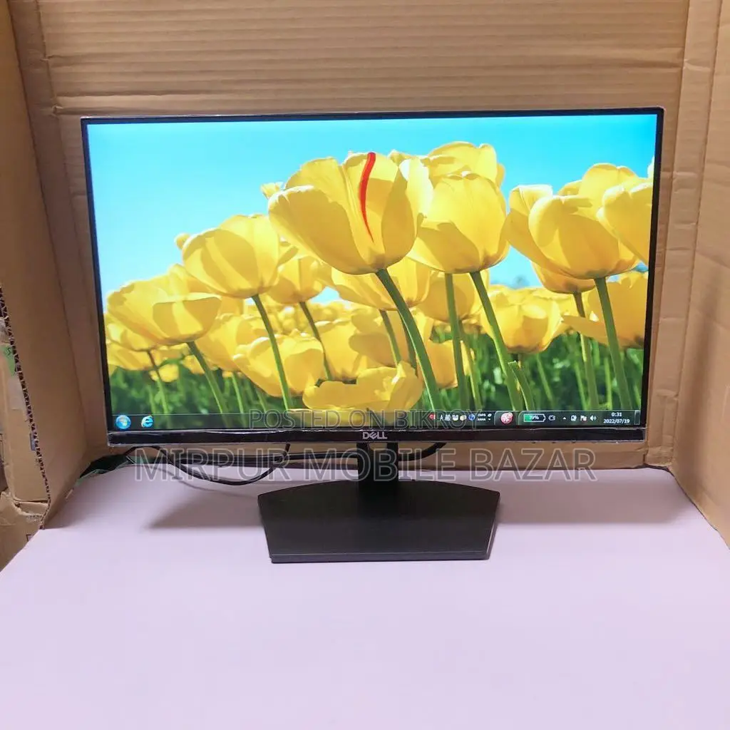22-inch Borderless LED Monitor Dell SE2219H 21.5-inch Full HD