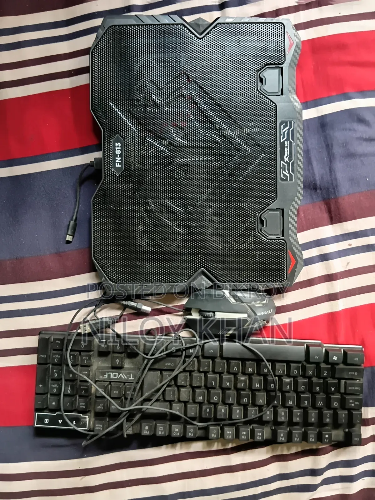 Laptop Cooler Keyboard Mouse