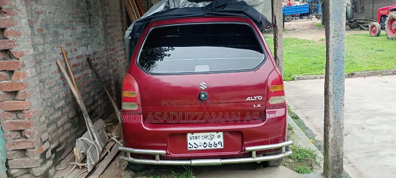 সুজুকি আল্টো ২০১৩ লাল