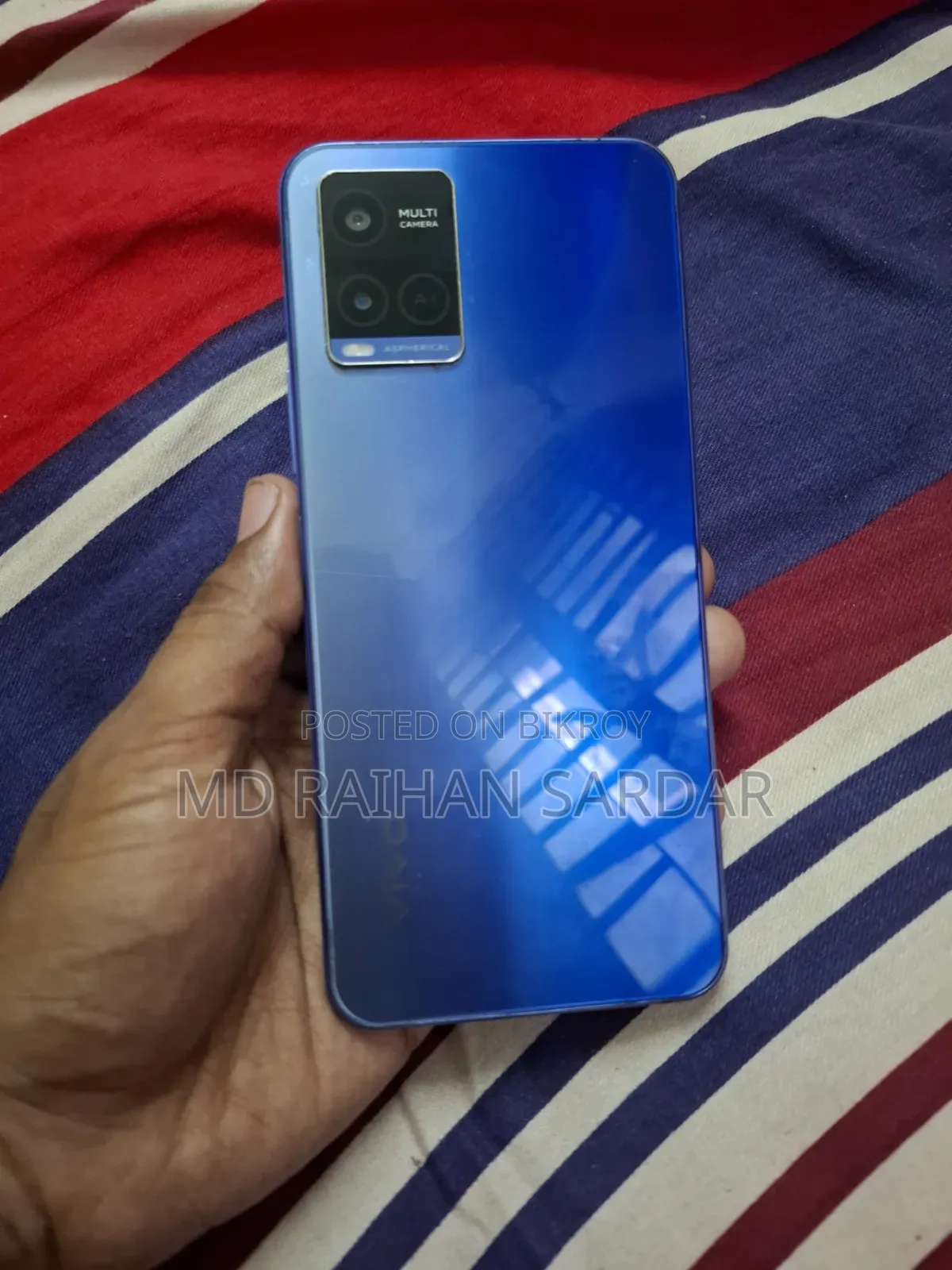 Vivo Y21 64 GB Blue