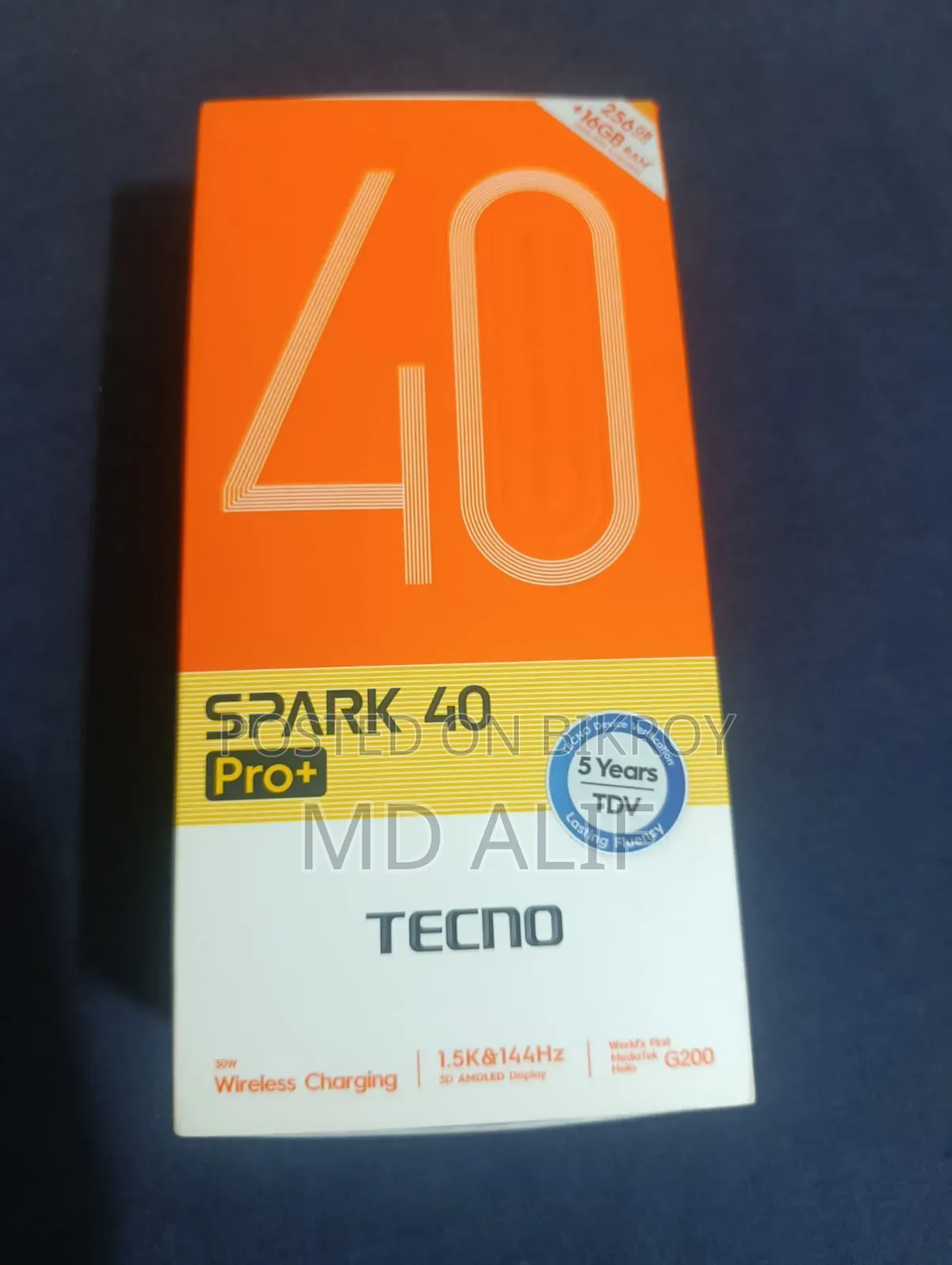 Tecno Spark 40 Pro+ 256 GB Silver