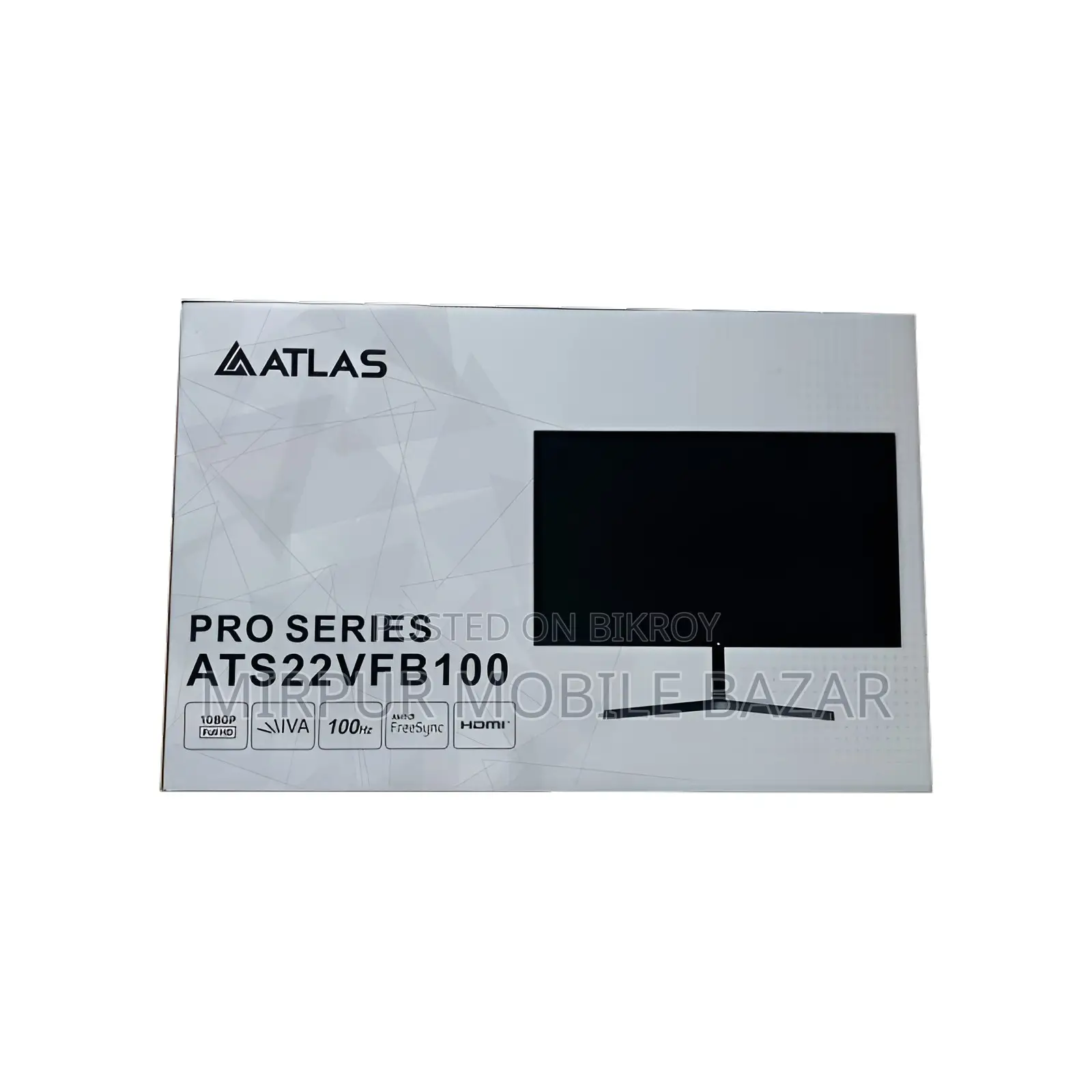 New Monitor 22 Inch LED Borderless Atlast