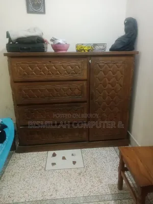 ওয়ার্ডরোব ৪ ডোরস সেগুন কাঠ