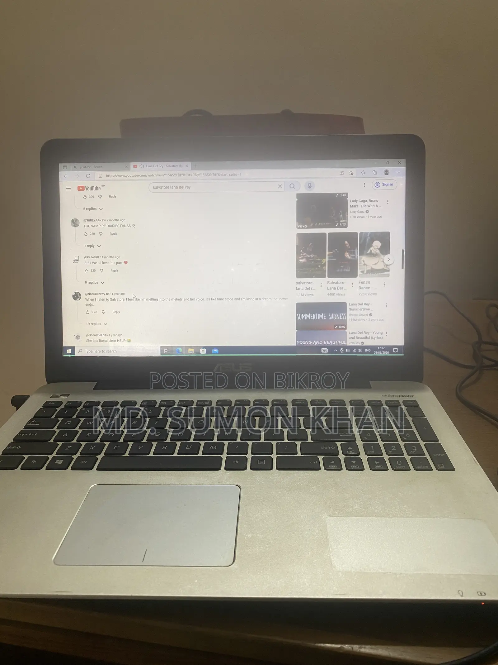 Laptop Asus K555LD 4GB Intel Core i5 SSD 1T