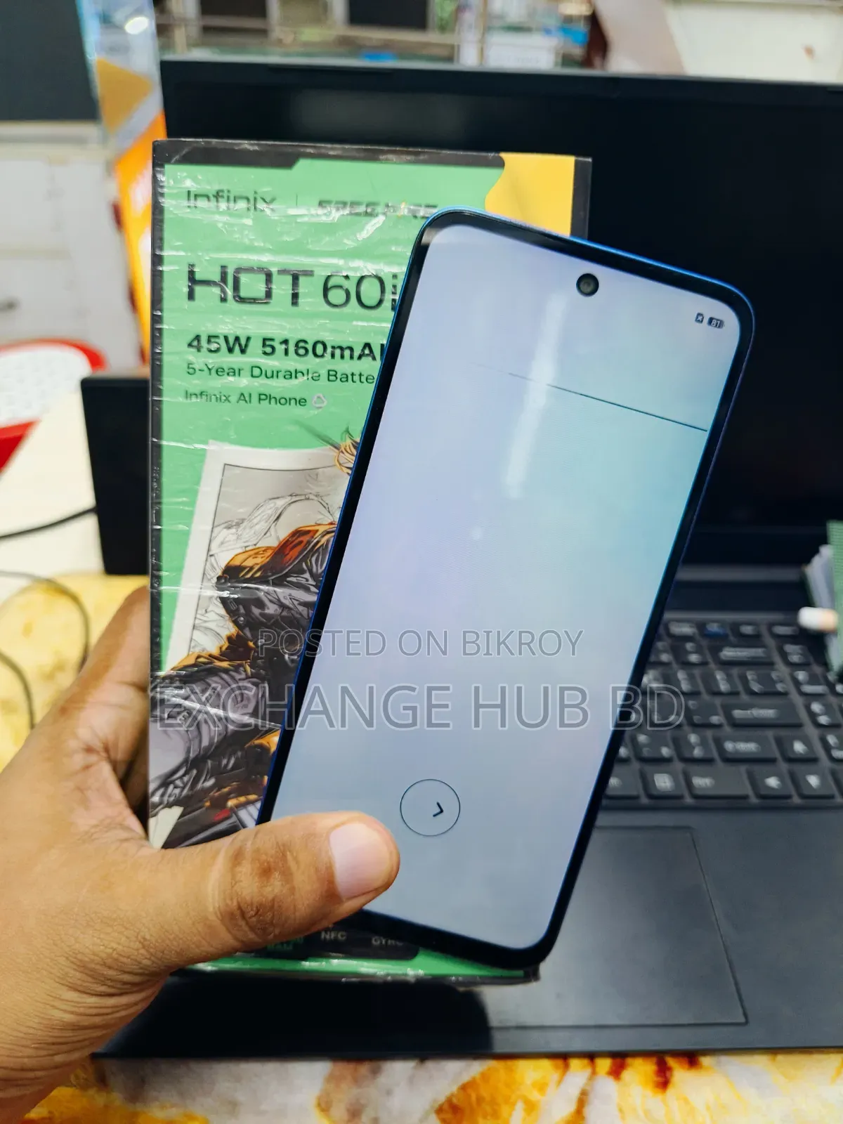 Infinix Hot 60i 128 GB Black
