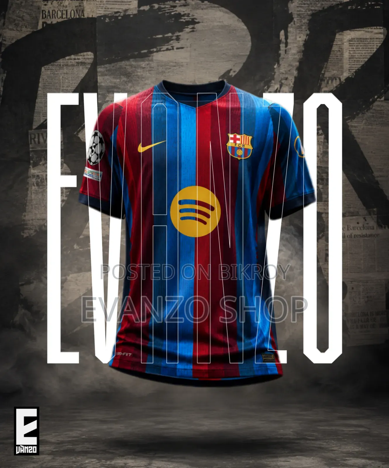Barcelona New Home Kit - Player Edition