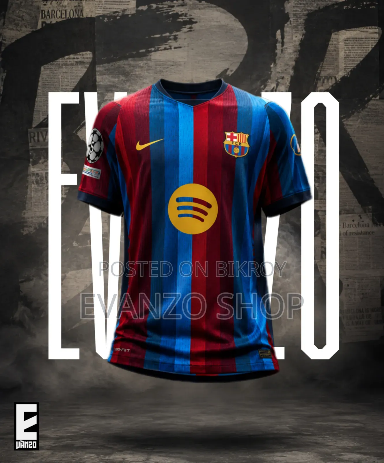 Barcelona New Home Kit - Player Edition
