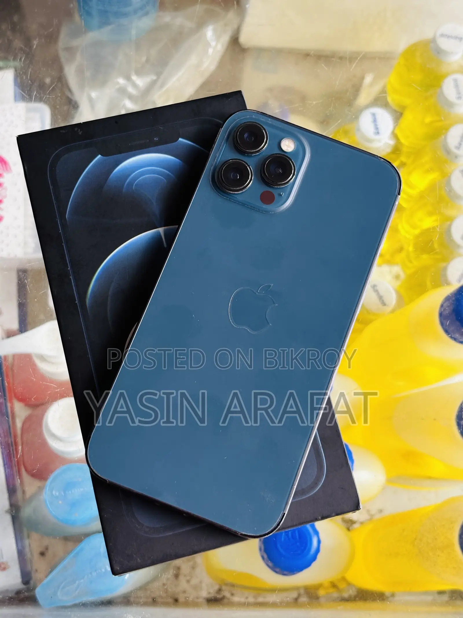 অ্যাপল আইফোন ১২ প্রো ম্যাক্স ১২৮ জিবি ব্লু