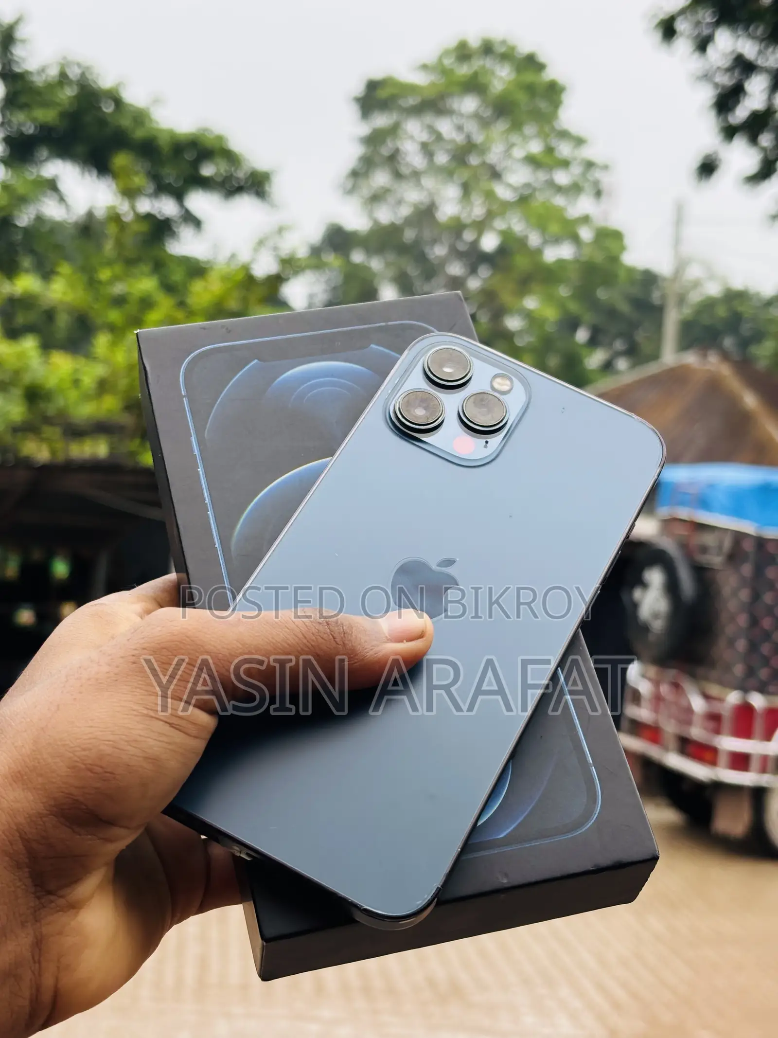 অ্যাপল আইফোন ১২ প্রো ম্যাক্স ১২৮ জিবি ব্লু