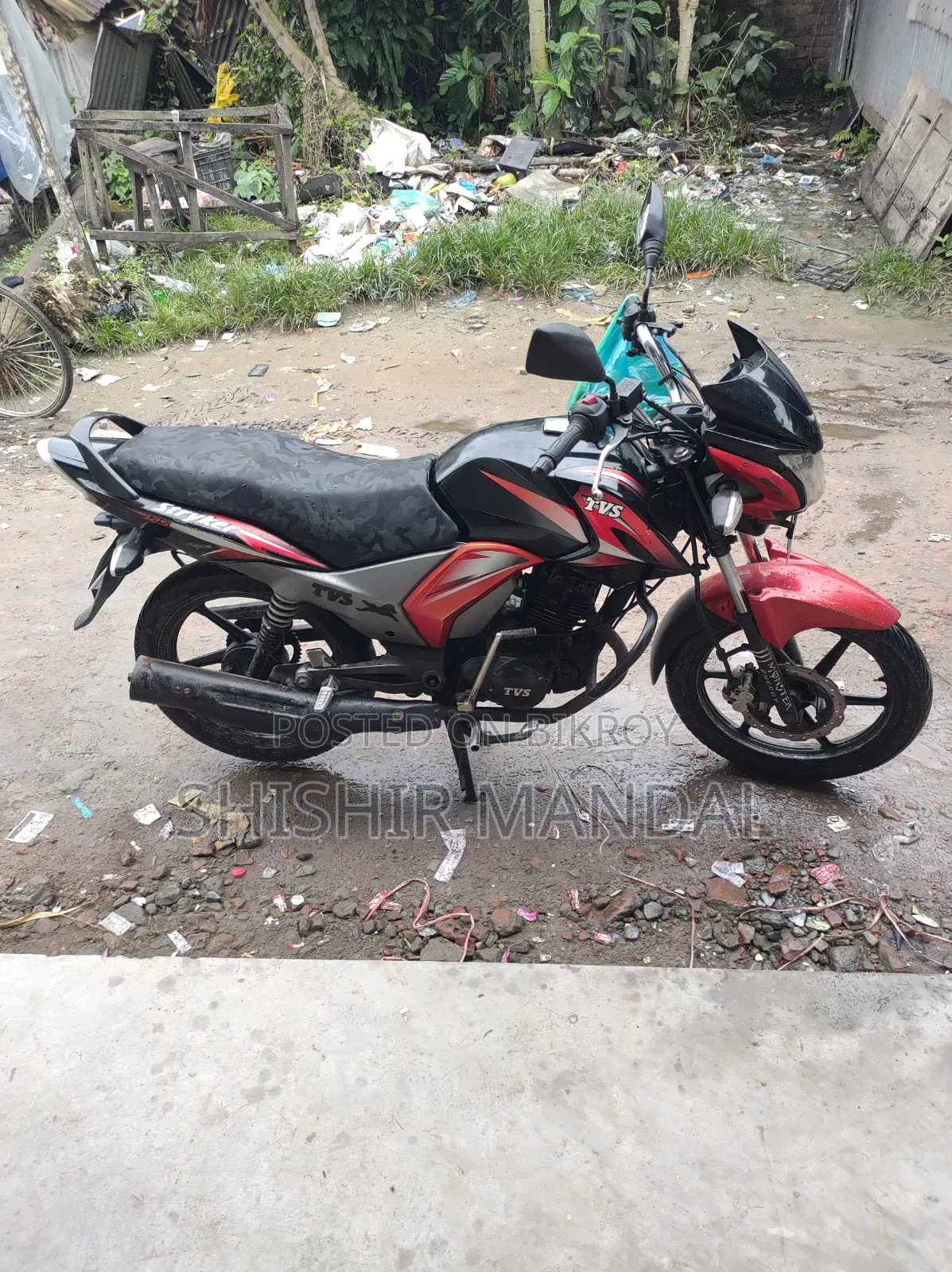 TVS Stryker 125 2018 Red