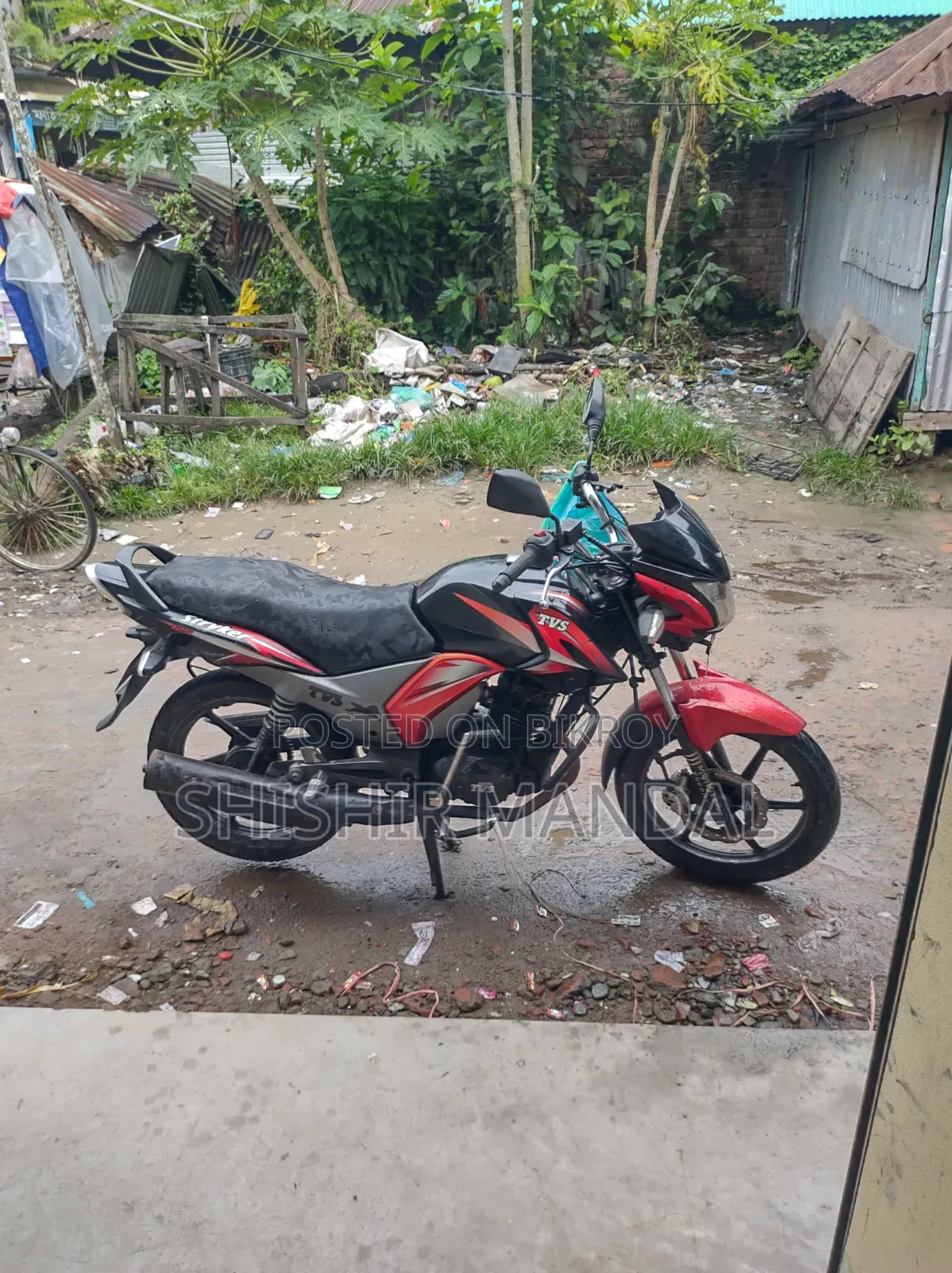 TVS Stryker 125 2018 Red
