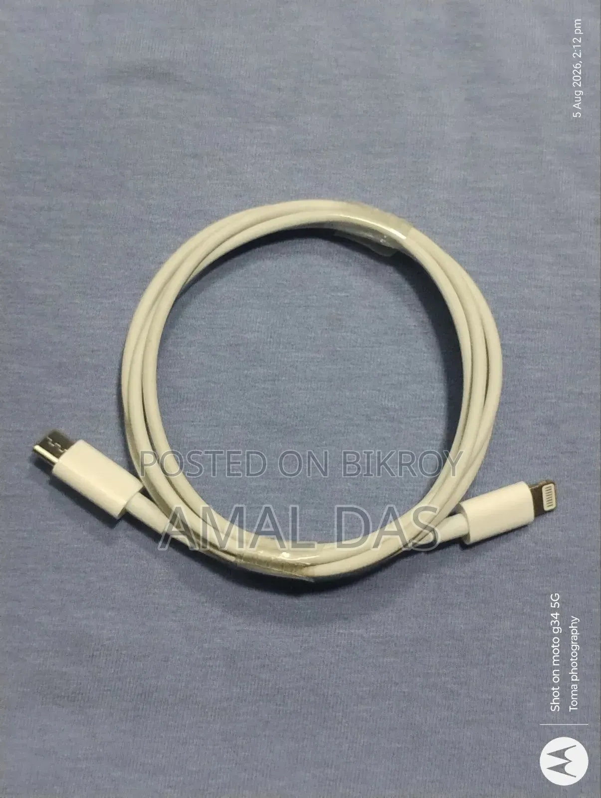 Apple USB-C to Lightning Cable