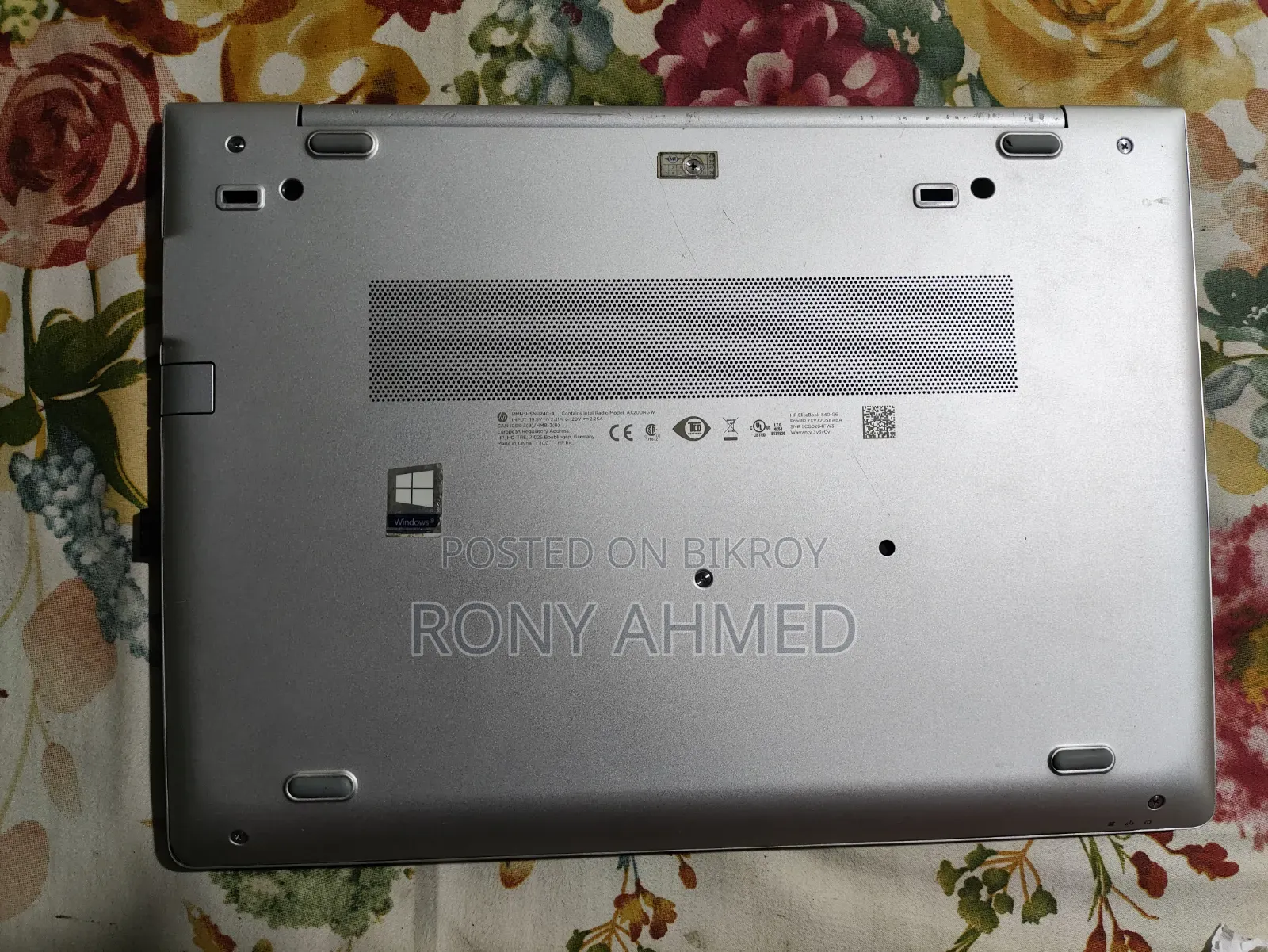 HP EliteBook 840 G6 16GB Intel Core i5 SSD 256GB Laptop