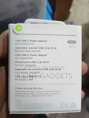 Apple 20w Adaptor 100% Original