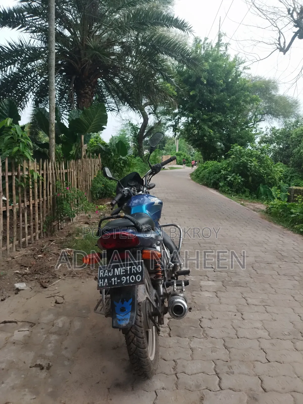 Bajaj Discover 100 2012 Blue