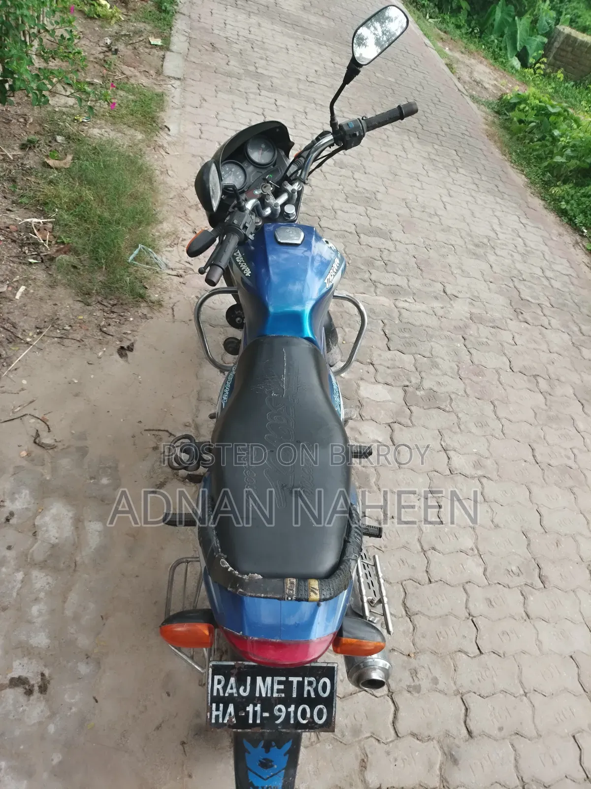 Bajaj Discover 100 2012 Blue