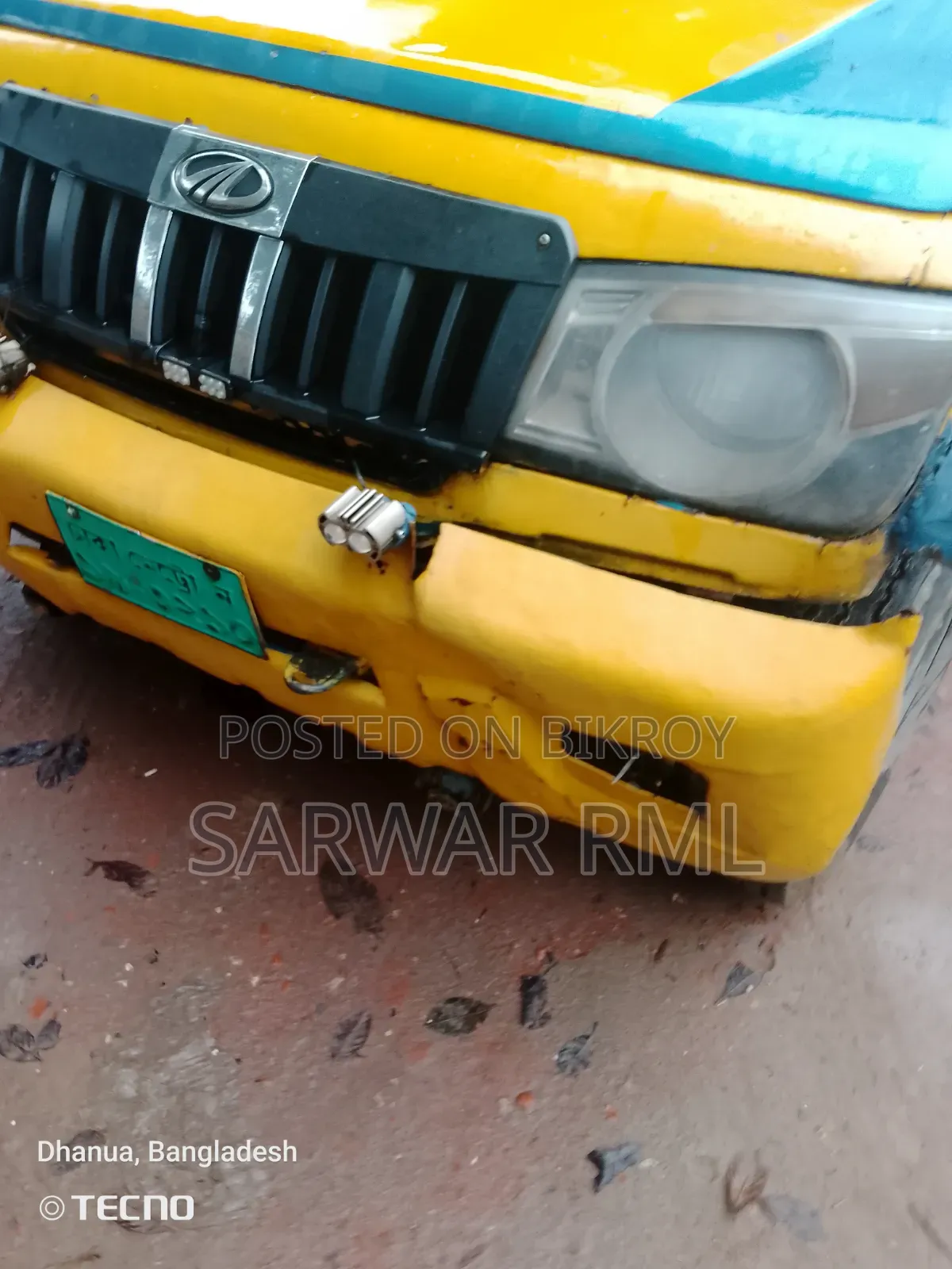 Mahindra Big Bolero 2019 Yellow