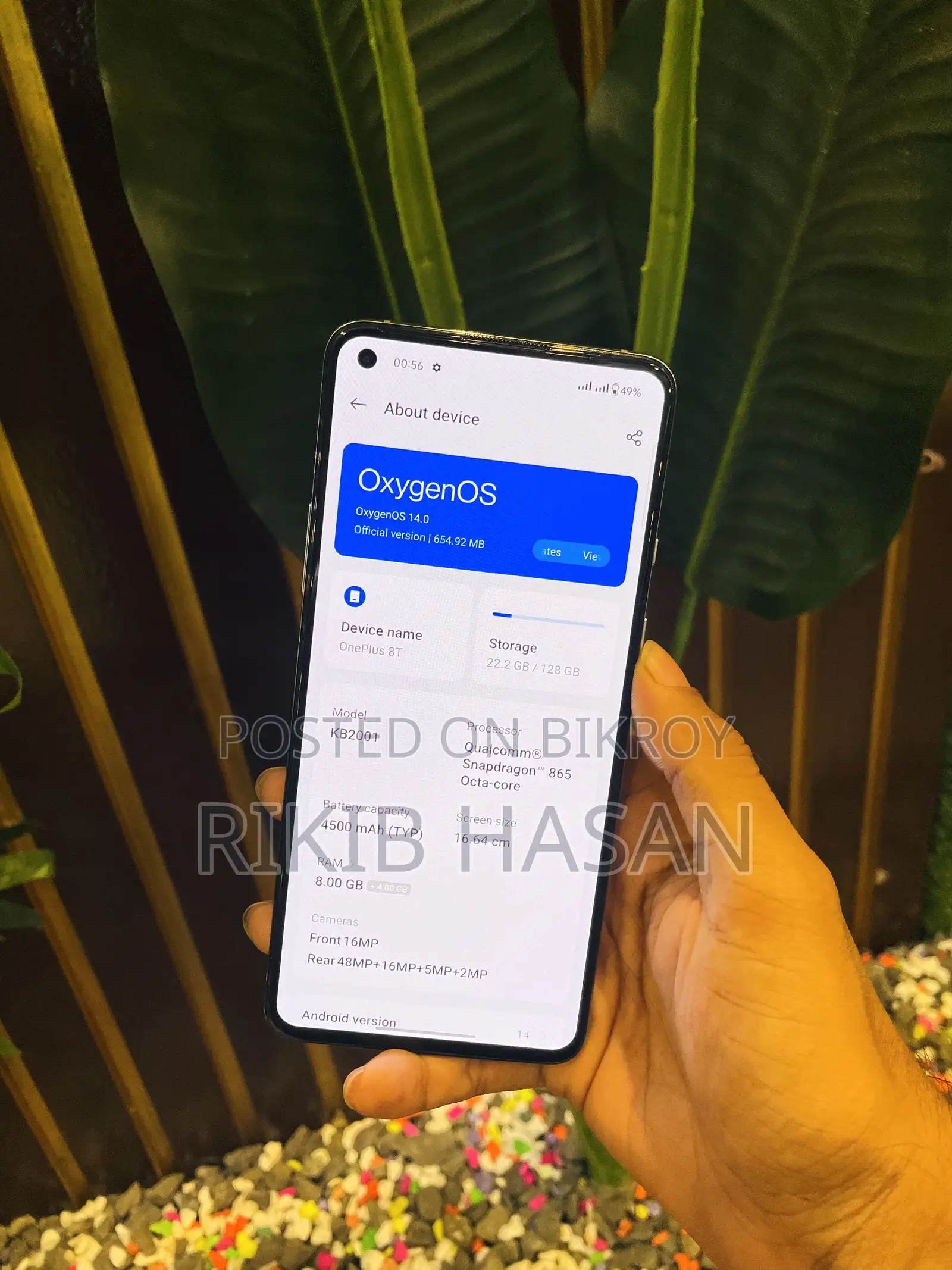 OnePlus 8T 128 GB Blue