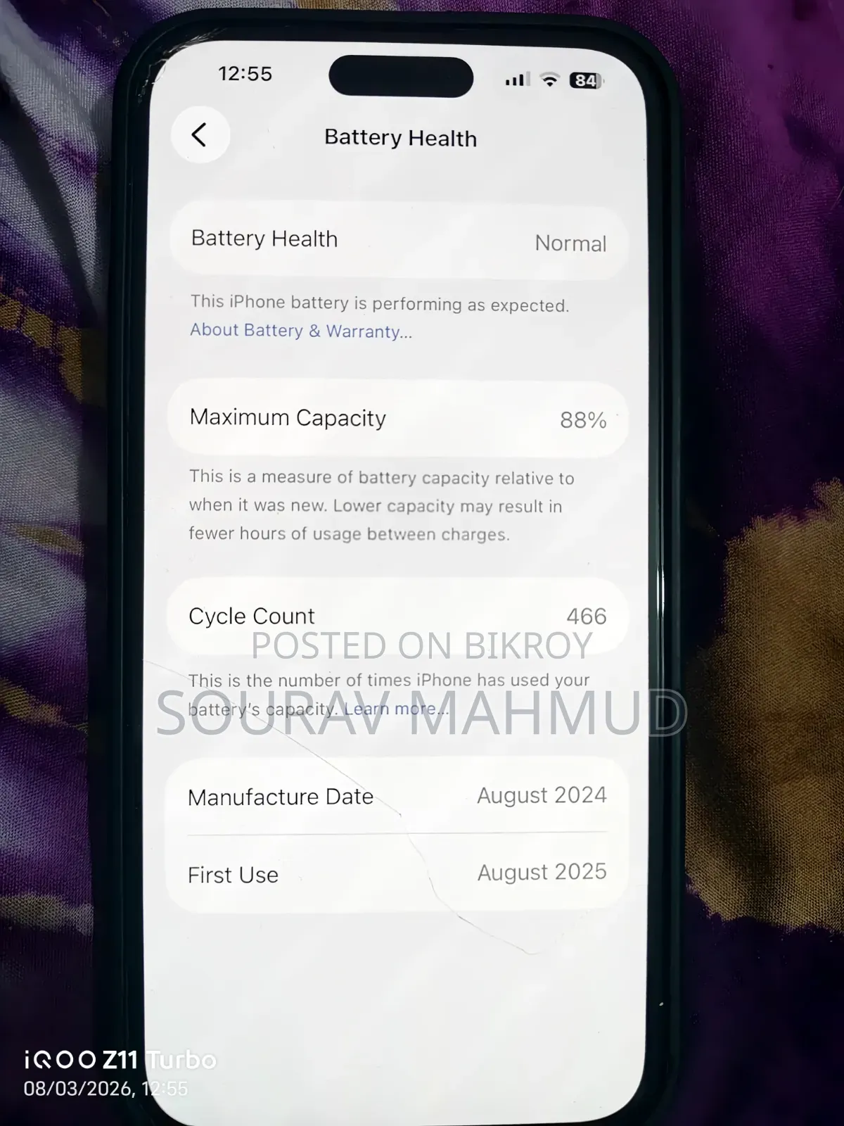 Apple iPhone 15 Plus 128 GB Black