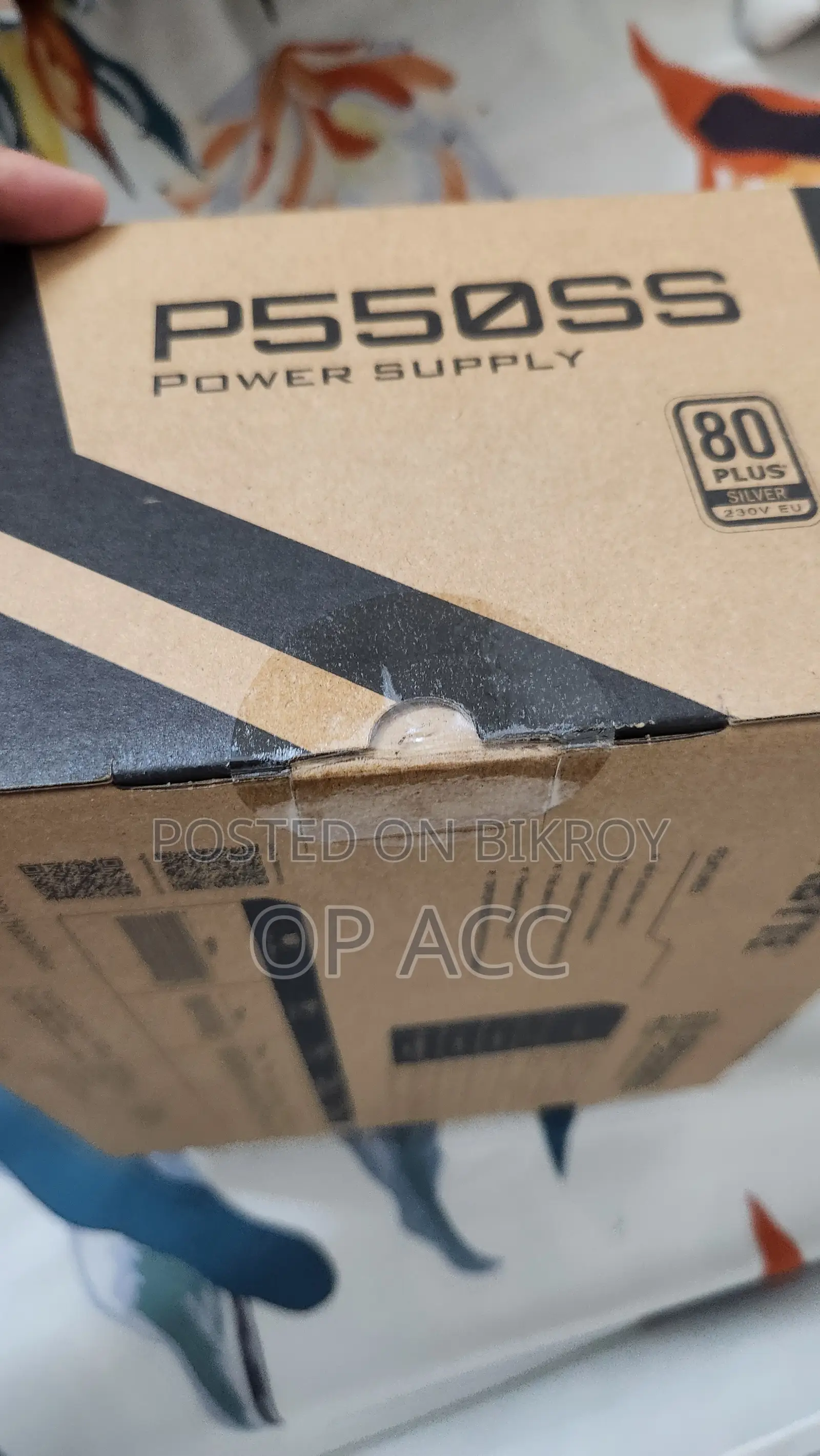 Gigabyte P550SS 550W 80 Plus Silver ATX Power Supply