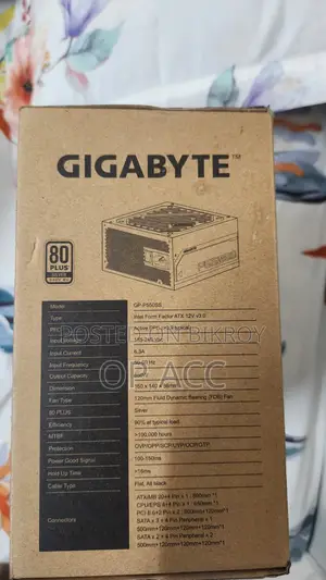 Gigabyte P550SS 550W 80 Plus Silver ATX Power Supply