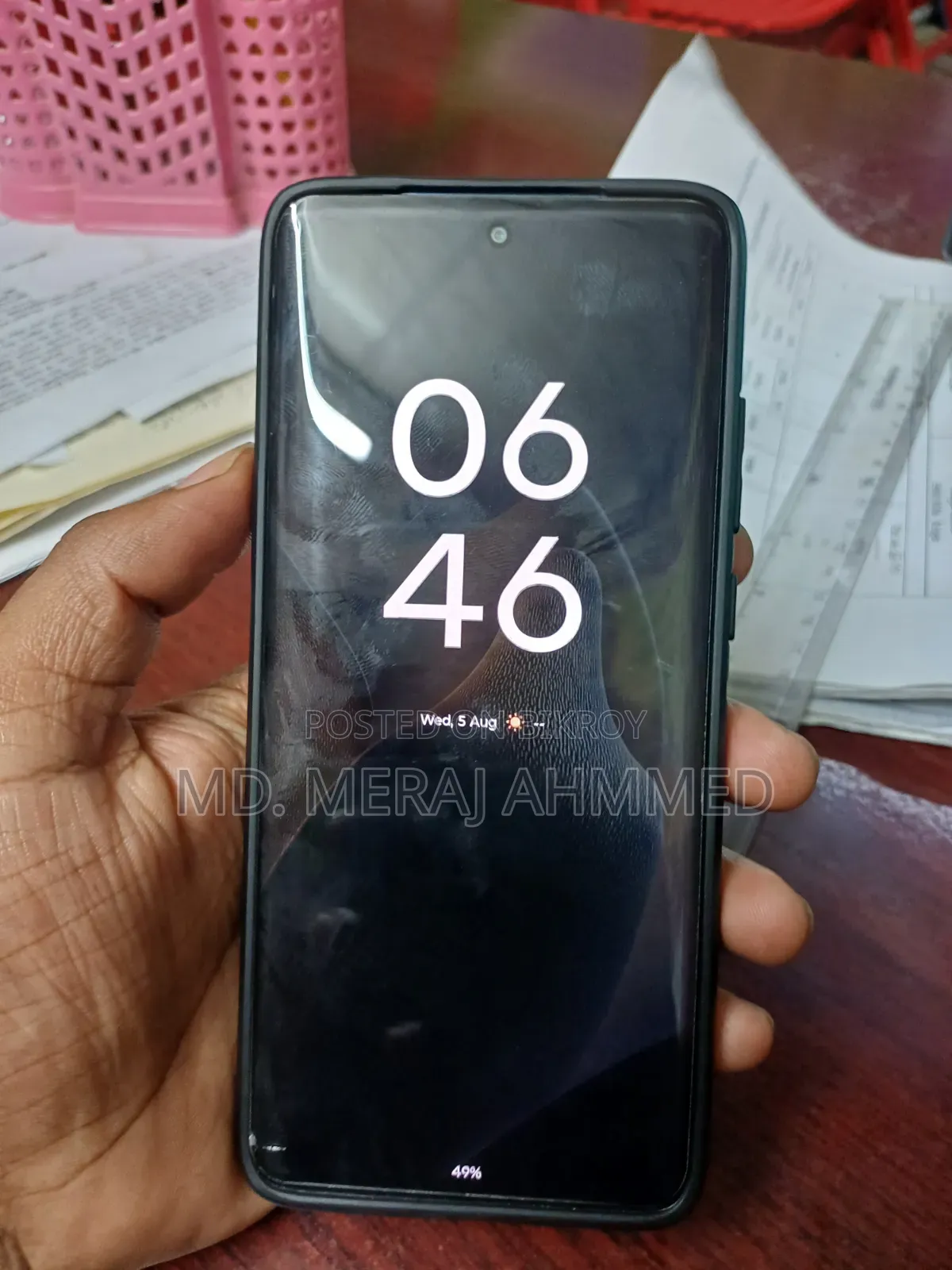 নতুন মটোরোলা এজ ৬০ ফিউশন ২৫৬ জিবি গ্রে