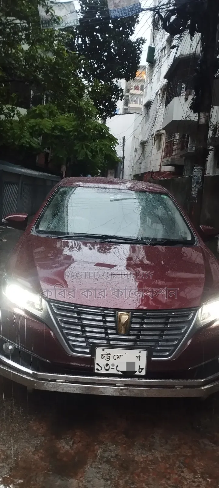 টয়োটা প্রিমিও ২০১০ মেরুন
