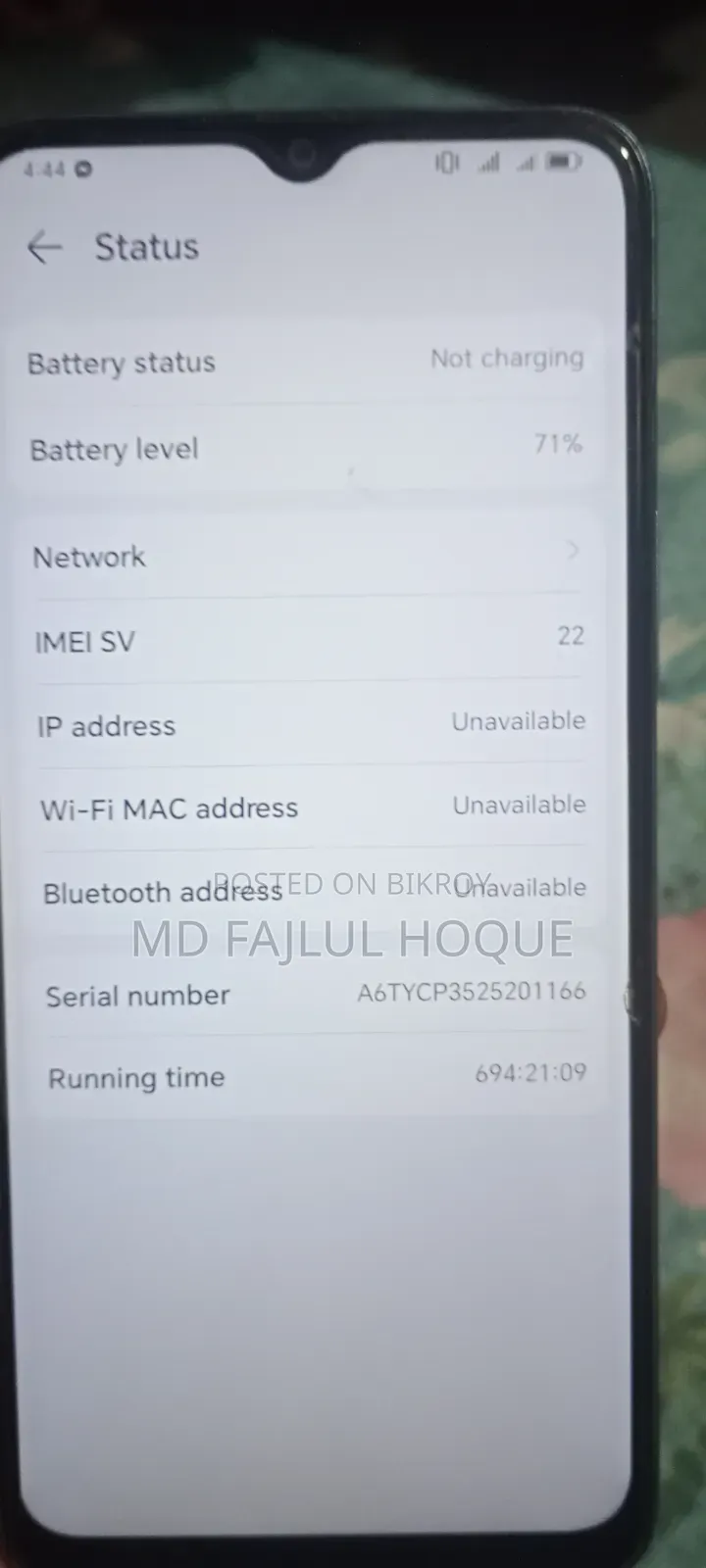 Honor X6 64 GB Blue