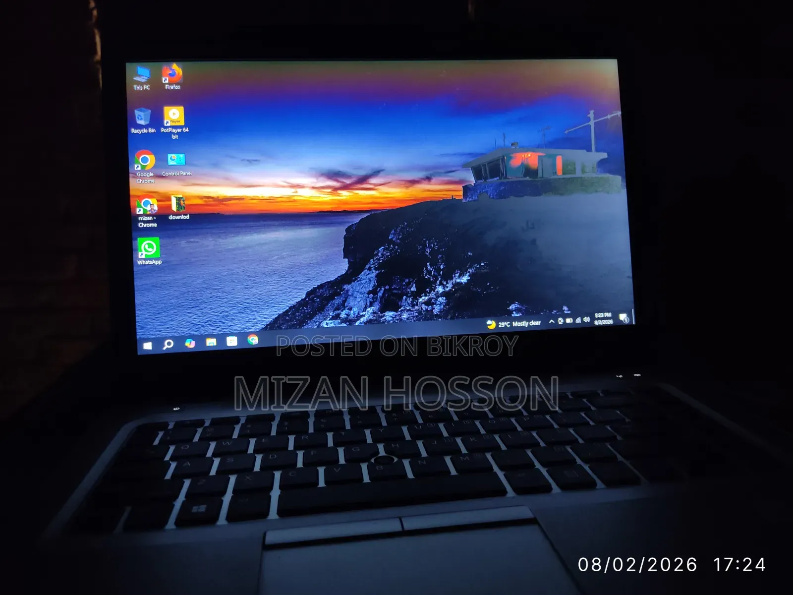 Laptop HP EliteBook 840 G3 8GB Intel Core I7 SSD 256GB