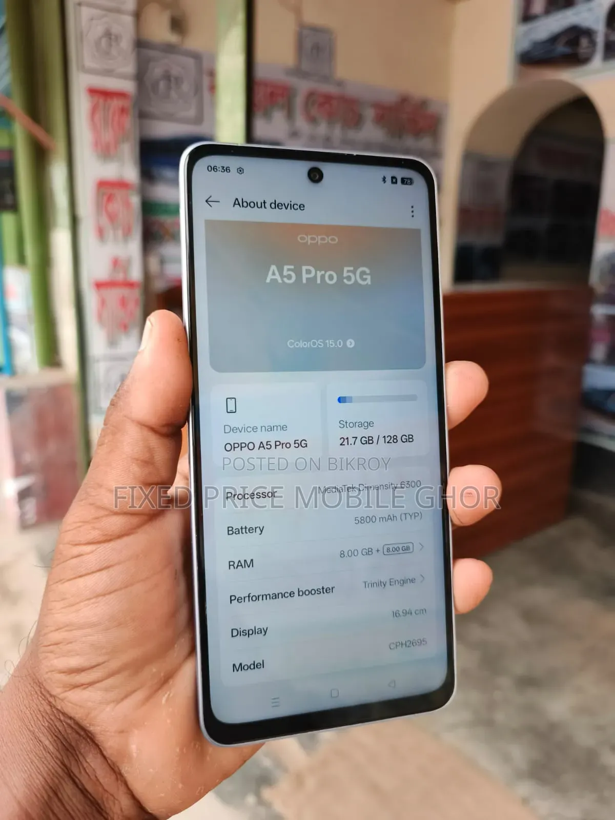 Oppo A5 Pro 128 GB Blue