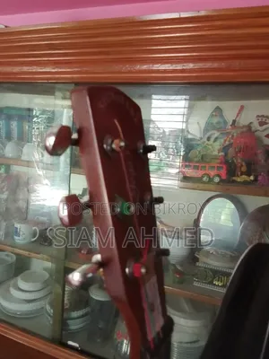 দুটি গিটার, তার মধ্যে একটি বিক্রি করা হবে