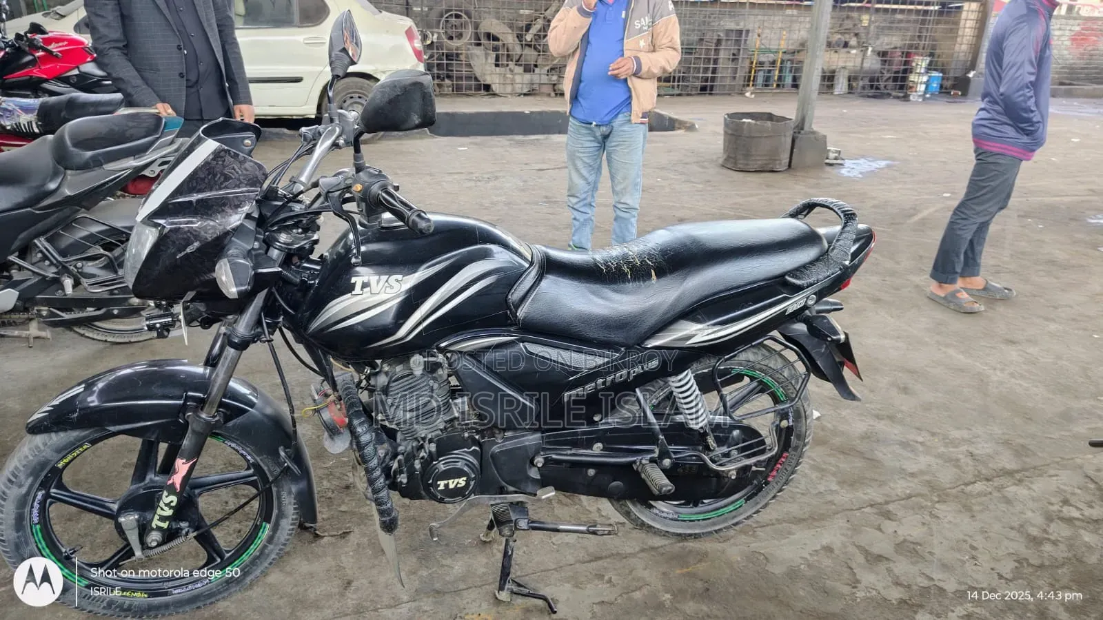 TVS Metro Plus 2017 Black