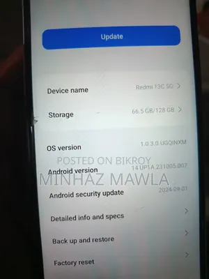Xiaomi Redmi 13C 5G 128 GB Silver