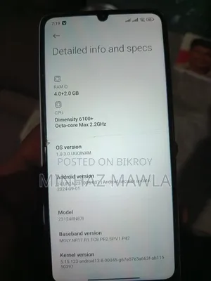 Xiaomi Redmi 13C 5G 128 GB Silver