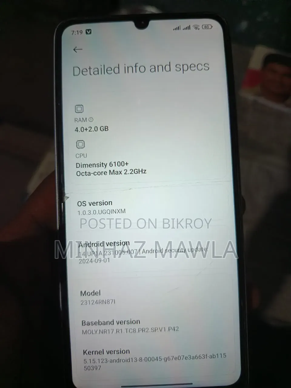 Xiaomi Redmi 13C 5G 128 GB Silver