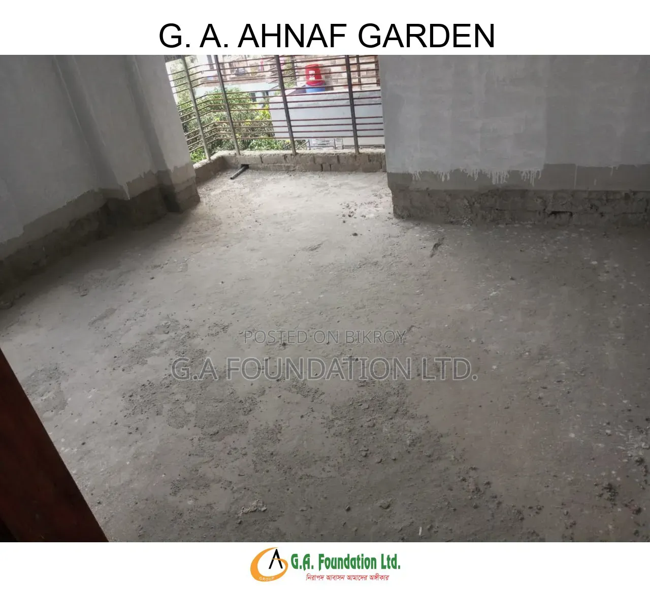 জি. এ. আহনাফ গার্ডেন, মিরপুর-এ ৩ বেডরুমের অ্যাপার্টমেন্ট বিক্রয়ের জন্য