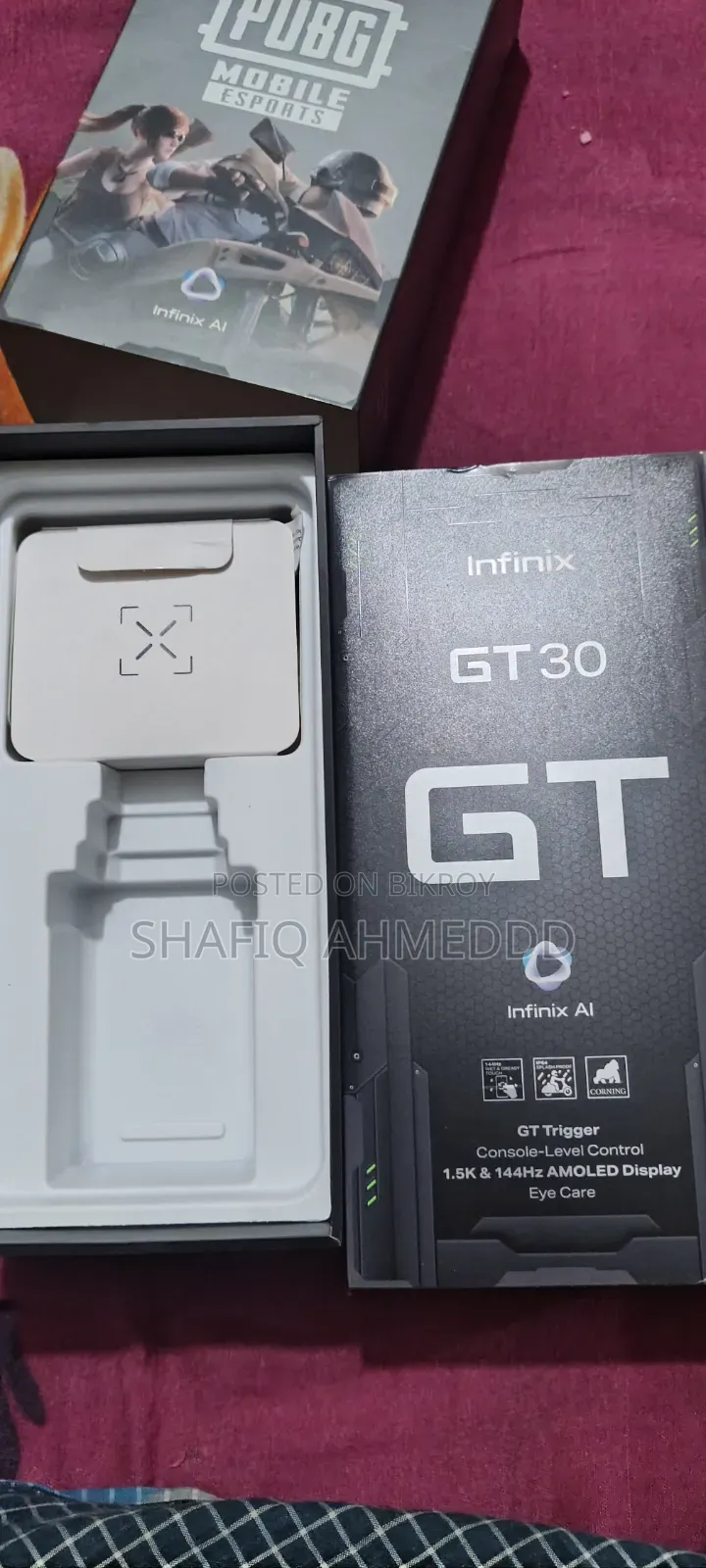 ইনফিনিক্স জিটি ৩০ ৫জি ২৫৬ জিবি