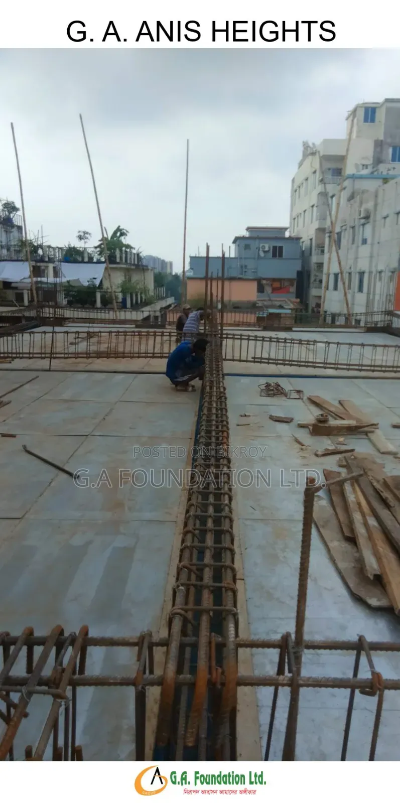3-Bedroom Apartment in G. A. Anis Heights, Mirpur for Sale