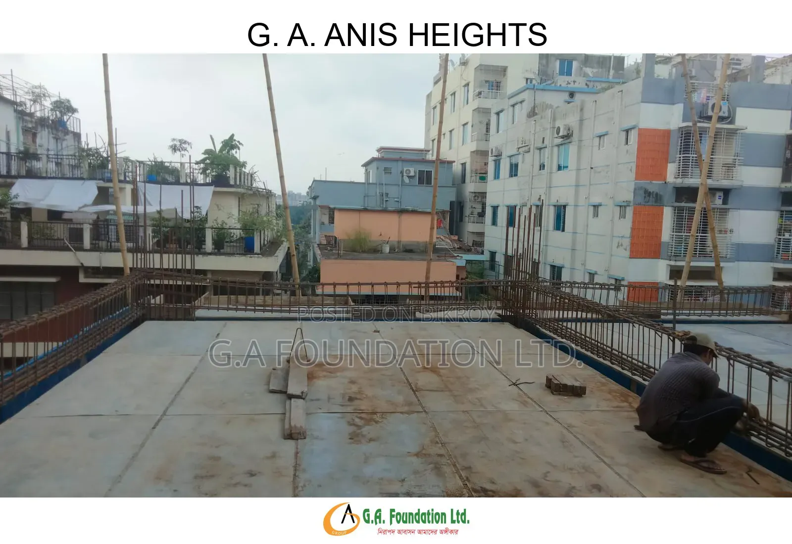 3-Bedroom Apartment in G. A. Anis Heights, Mirpur for Sale