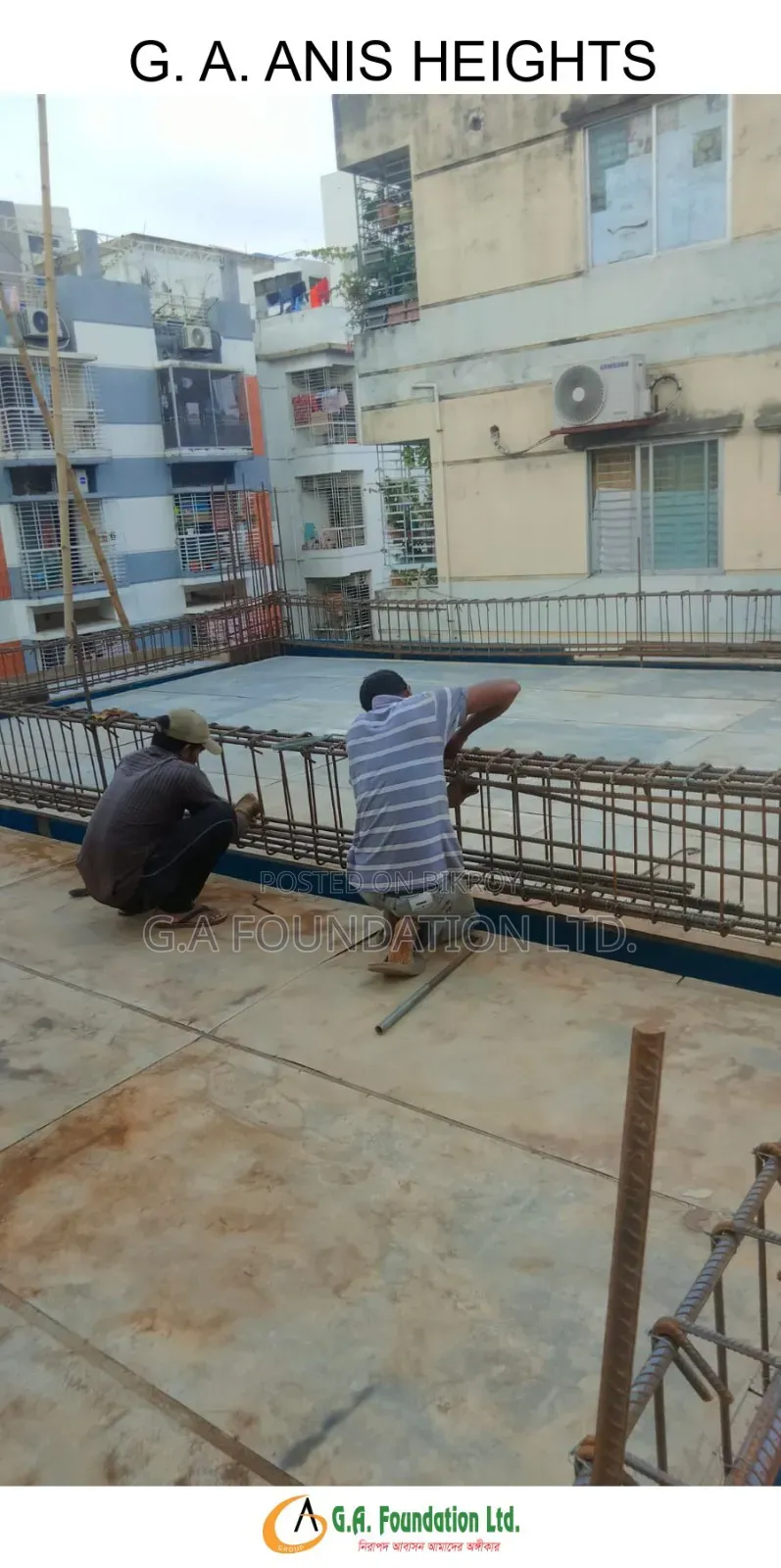 3-Bedroom Apartment in G. A. Anis Heights, Mirpur for Sale