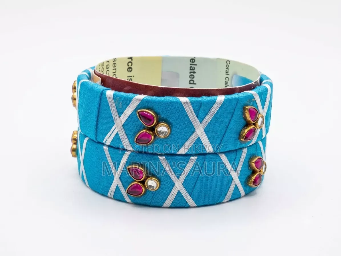 Handmade bangles.