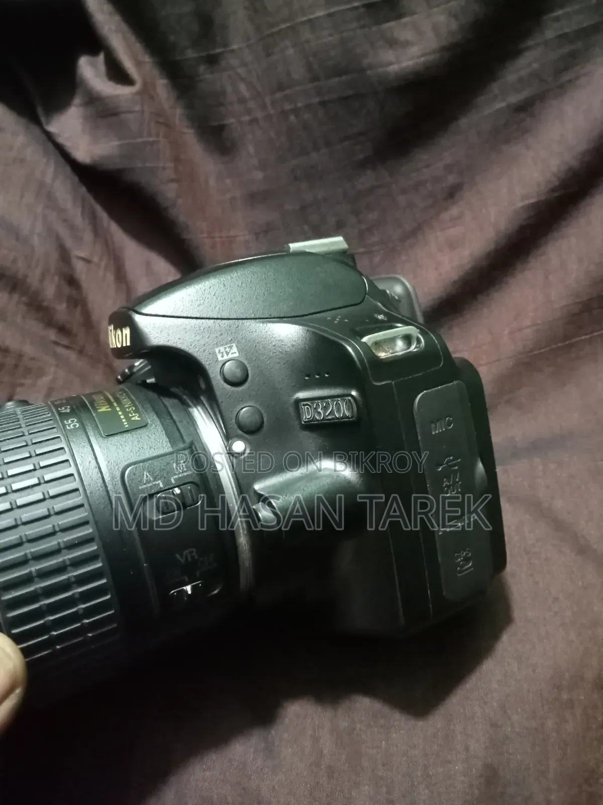 Nikon D3200 DSLR ক্যামেরা বিক্রি করা হবে।