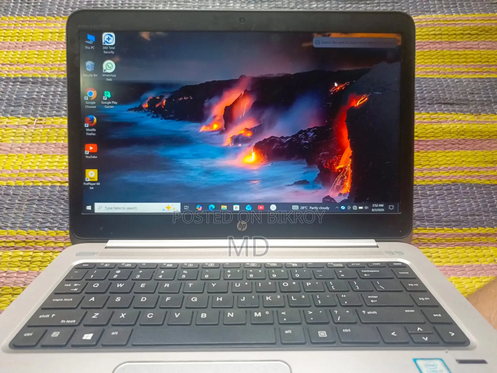 Laptop HP EliteBook 840 G3 16GB Intel Core I5 SSD 512GB