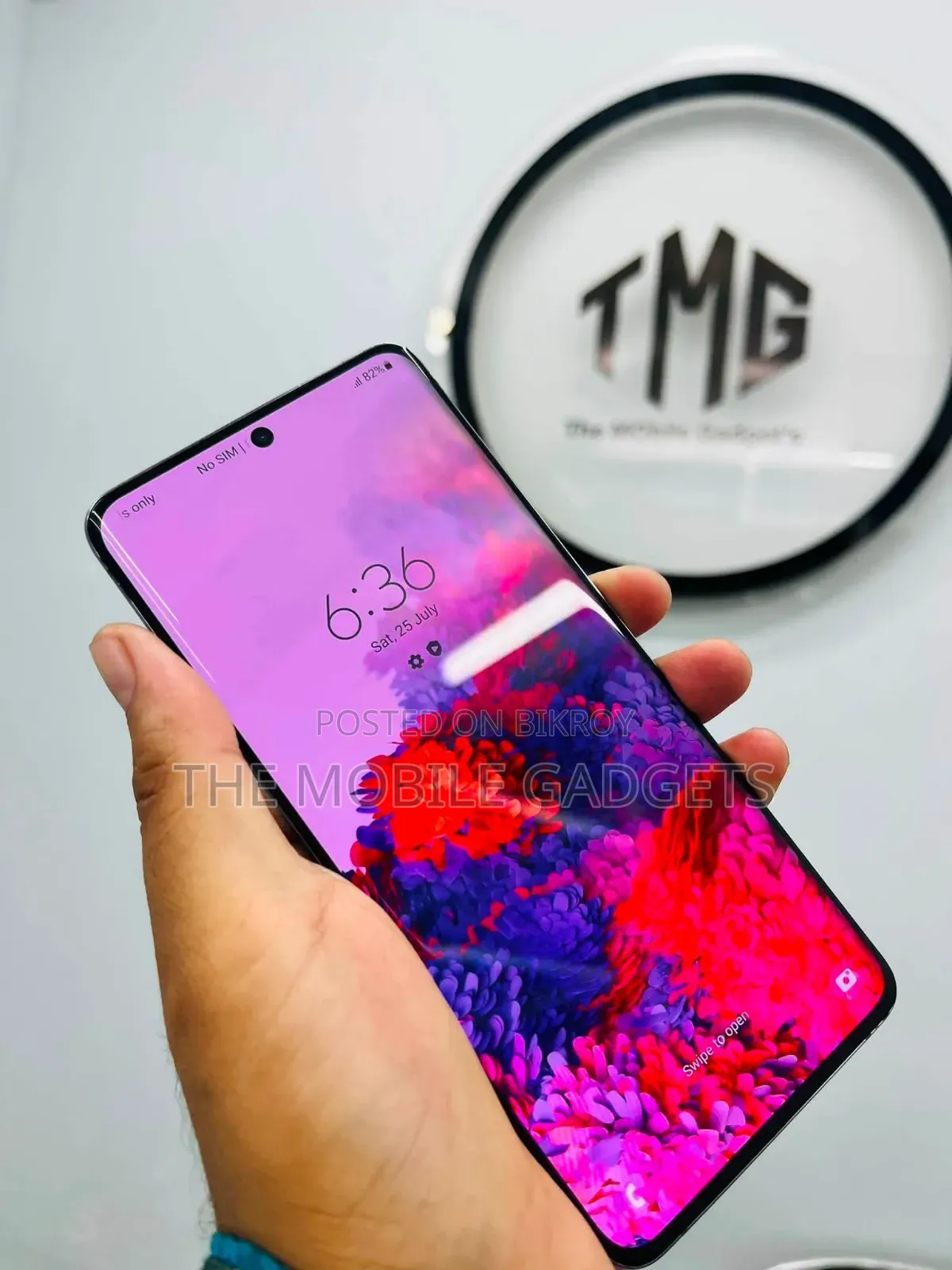 নতুন স্যামসাং গ্যালাক্সি এস২০+ ১২৮ জিবি কালো