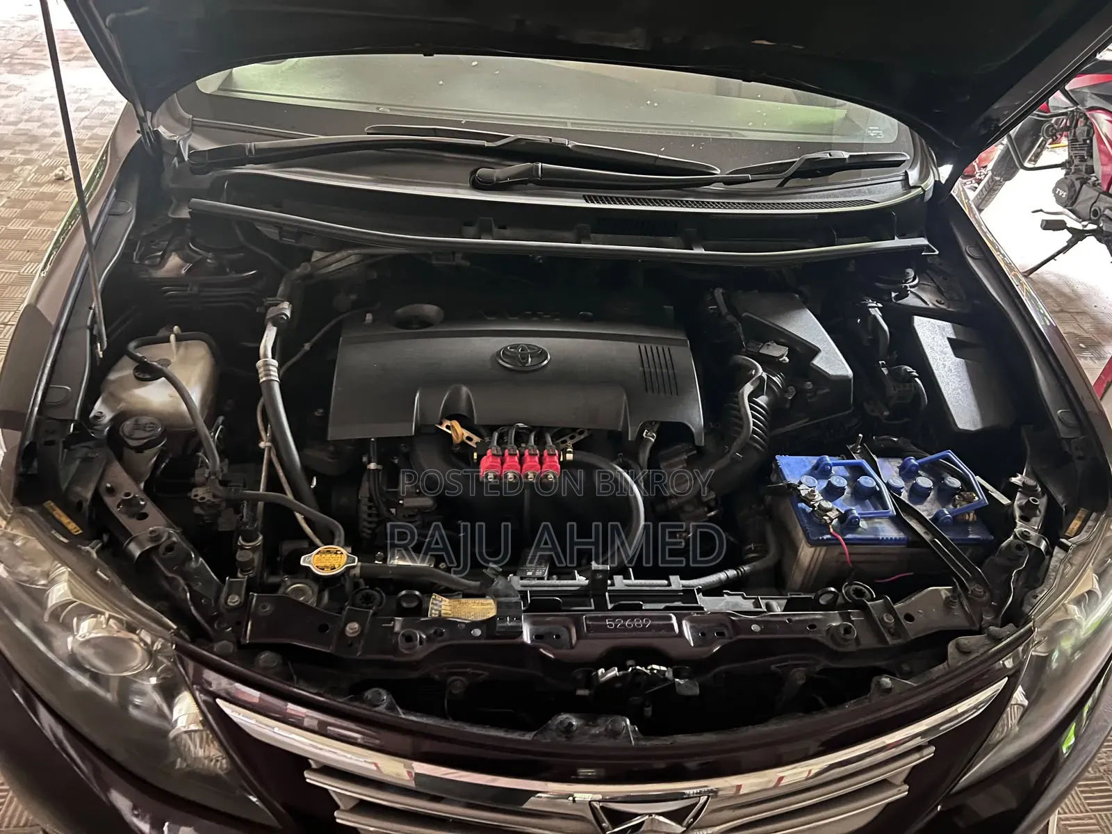 Toyota Allion 2015 Maroon
